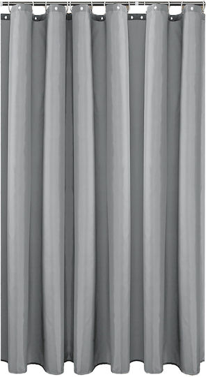 Frans K3 Κουρτίνα Μπάνιου Υφασμάτινη 180x200cm Γκρι Frans K3 Κουρτίνα Μπάνιου Υφασμάτινη 180x200cm Γκρι
