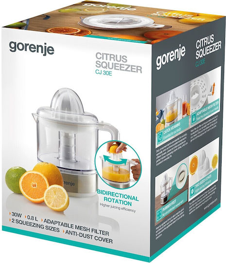 Gorenje Electric Juicer 30W White