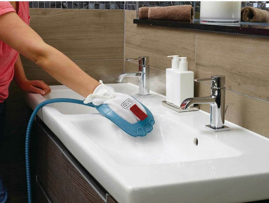 Black & Decker Steamitt Dampfreiniger Hand Druck 2.5bar mit Stange