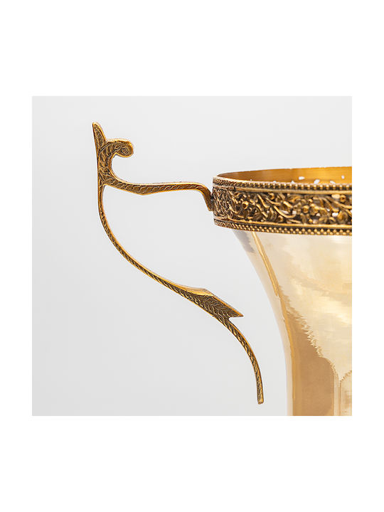 Eurolamp Decorative Vase Gold 27x16x38cm