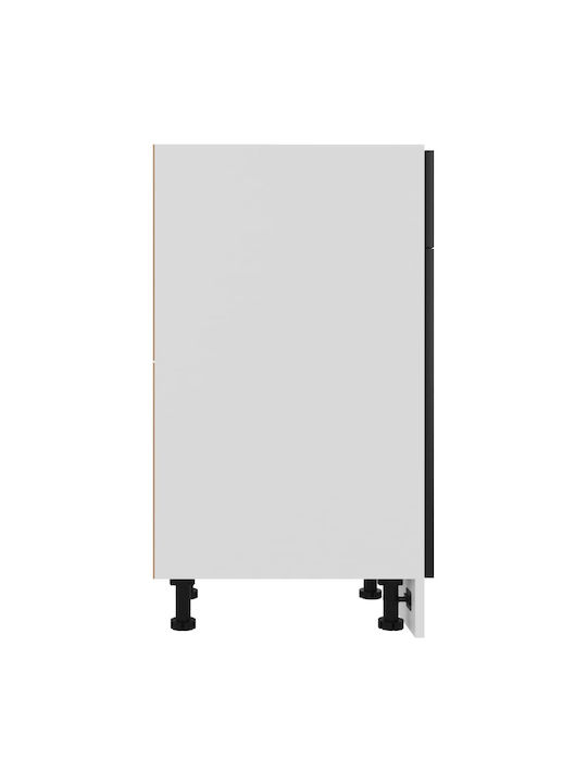 Floor Cabinet Black 40x46x81.5cm