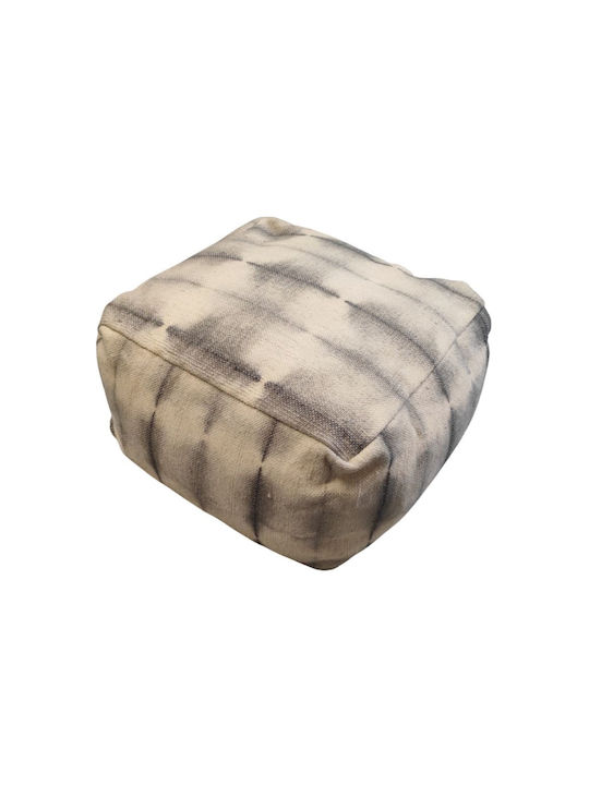 Pouf Stool Bean Bag Chairs & Poofs Jgs S.a Plaster Ronaldo Stool-260 55x55x35cm