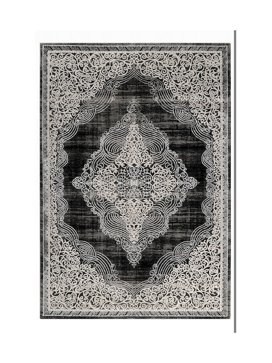 Tzikas Carpets Elite Modern Bedroom Rugs Set Black 114-0-355-23045-090 3pcs