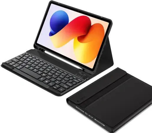 Tech-Protect Flip Cover with Keyboard Blacη (Lenovo Idea Tab Plus 12.1 TB-361)