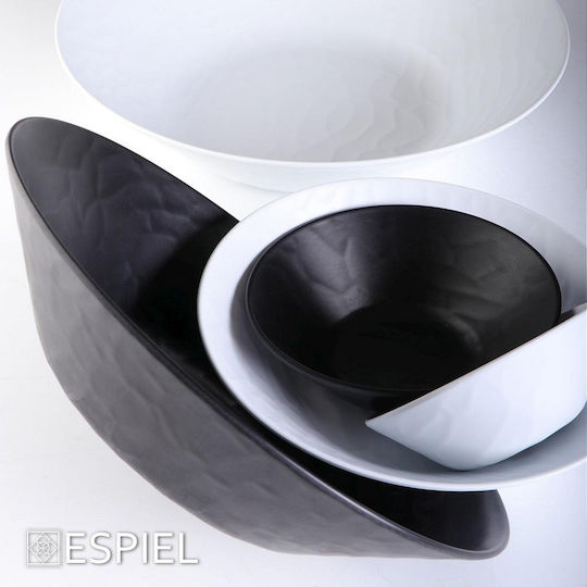 Tria Salatschüssel Melamin Schwarz 26.7x26.7x7cm 1Stück