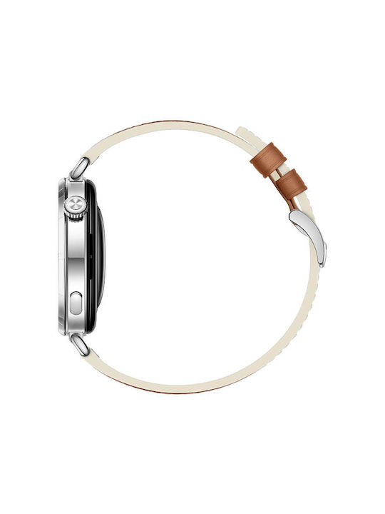 Strap Leather Beige (Huawei Watch GT 6)