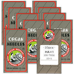 Organ Needles Sewing Machine 75/11 130/705H/O 29821