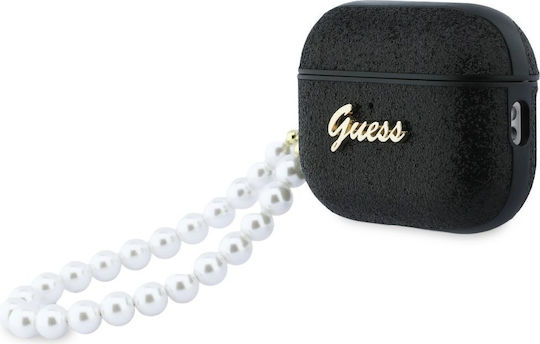 Guess Θήκη Πλαστική σε Μαύρο χρώμα για Apple AirPods Pro 3