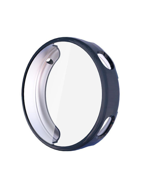 Θήκη Σιλικόνης με Τζαμάκι σε Μπλε χρώμα για Huawei Watch GT 6 41mm
