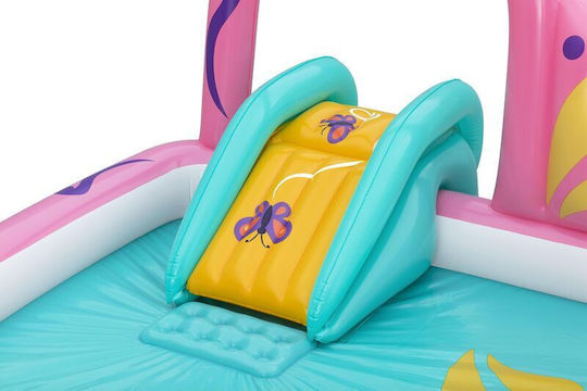 Bestway Butterfly Детски Round Басейн Надуваем 180x117бр