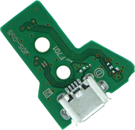 Πλακέτα Κυκλώματος Θύρας Φόρτισης Micro Usb Micro Usb Charging Port Circuit Pcb Board 1-982-708-11 Sony Playstation 4 Ps4 Dualshock 4 Χειριστήριο Jds-050 Jds-055 Zct2 12pin Κωδ.1-game236