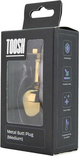Toosh Anal Plug Mittel Gold