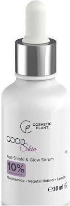 Cosmetic Plant Serum Anti-Îmbătrânire Față și Ochi cu Retinol și Vitamina C pentru Strălucire și Detoxifiere 30ml