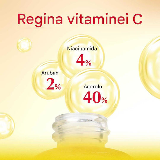 Eqqualberry Serum Hidratant pentru Față cu Vitamina C și Niacinamidă pentru Strălucire și Pete Pigmentare 30ml