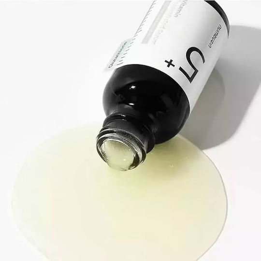 Numbuzin No.5 Beruhigend & Feuchtigkeitsspendend Serum Gesicht & Augen mit Vitamin C & Niacinamid für Strahlkraft & Entgiftung 30ml