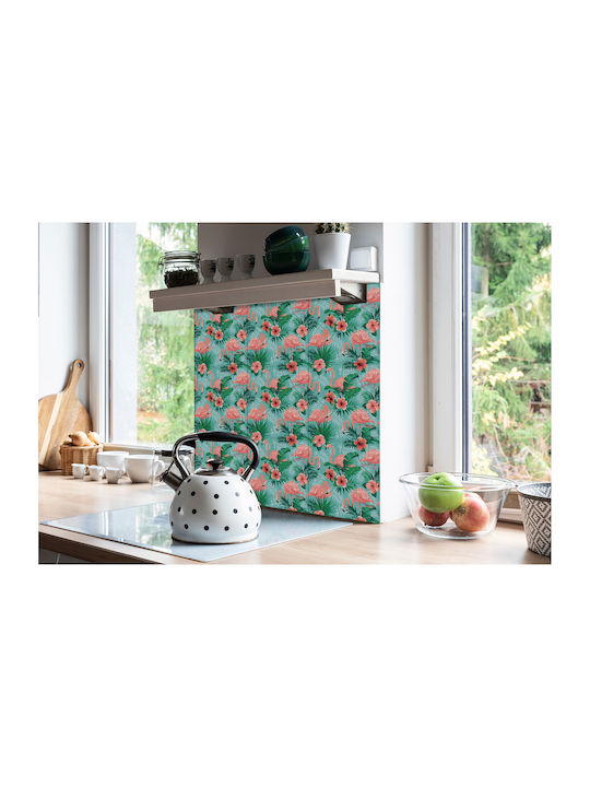 Autocolante Vinilice Plăci Decor Model Flamingo 9x30x30 Cm