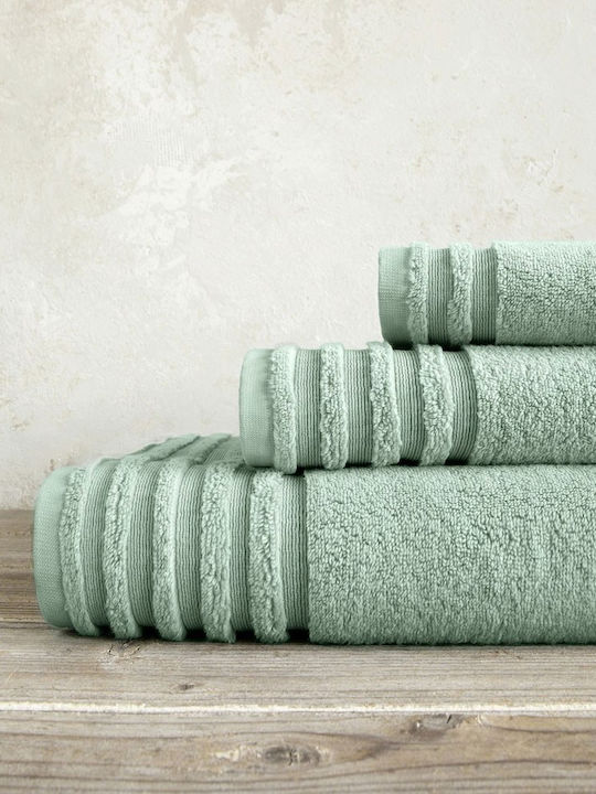 Nima Handtuch Vista 30x50εκ. Mint Green Gewicht 700gr/m²