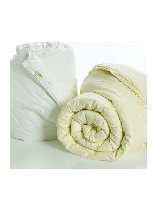 Palamaiki Duvet Queen Down 220x240cm Comfort Supreme Quilt Crème 160 GSMGsm 7.5 togs Togs
