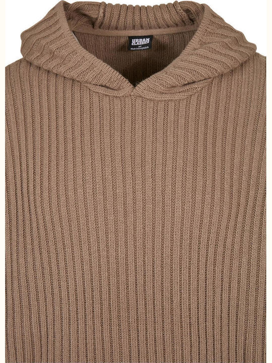Langarm-Pullover Dark Khaki