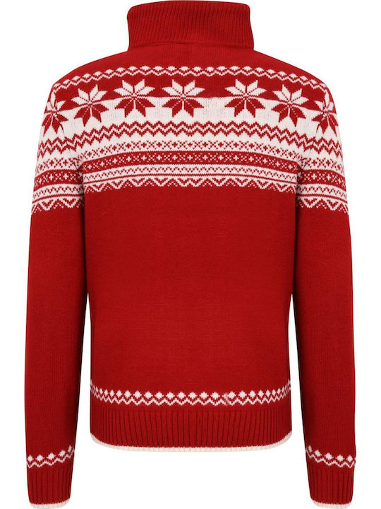 Long Sleeve Sweater Red