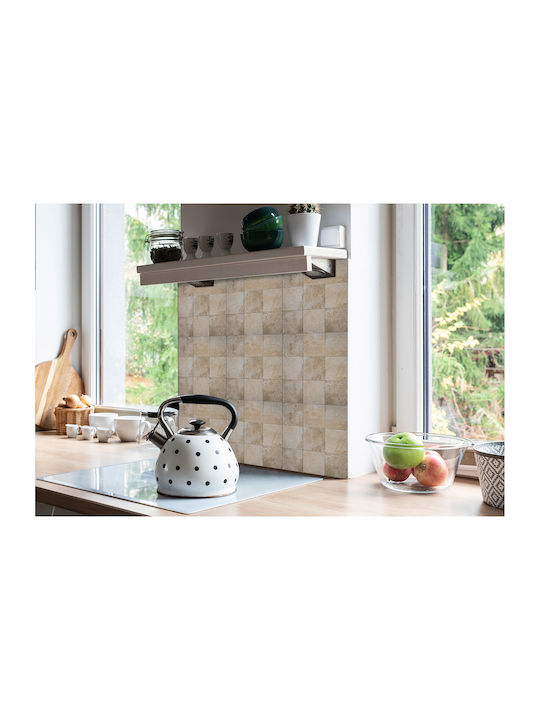 Vinyl Kacheln Wandsticker Pvc Wandsticker Küche Oder Badezimmer Textur Stein 9x30x30 cm
