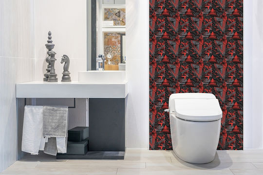 Autocolant Panou Vinilic Montare Ușoară Design Modern 100x50 Cm