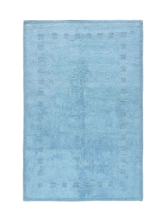 Beauty Home Παιδικό Χαλί Βαμβακερό Μπλε 100x150cm