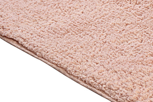 Beauty Home Детско килимче Памучно Розов 100x150см