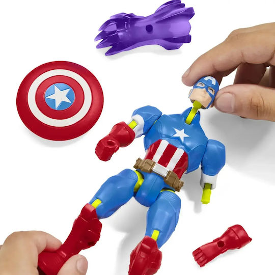 Φιγούρα Δράσης Mashers Figurine Marvel Avengers Captain America 12εκ.