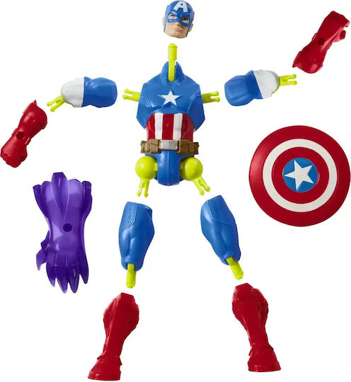 Φιγούρα Δράσης Mashers Figurine Marvel Avengers Captain America 12εκ.