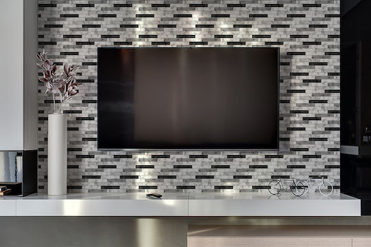 Autocolant Panou Vinilic Decorare Perete Plăci de Marmură 100x50 Cm