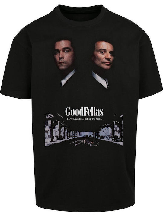 Mister Tee Goodfellas Poster T-shirt Μαύρο