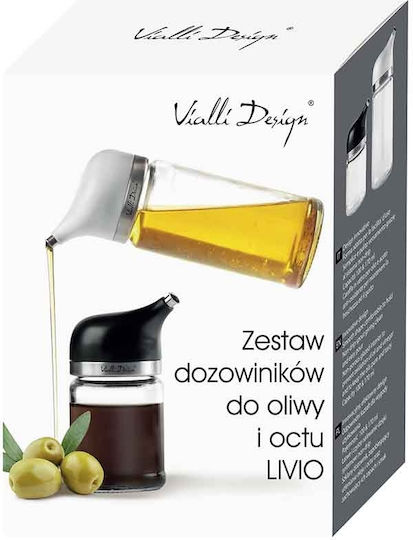Vialli Design Комплект Стъкло със Струя 170мл