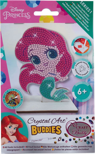 Комплект за диамантено гоблене Craft Buddy Crystal Art Buddies Малката Русалка 7 Части