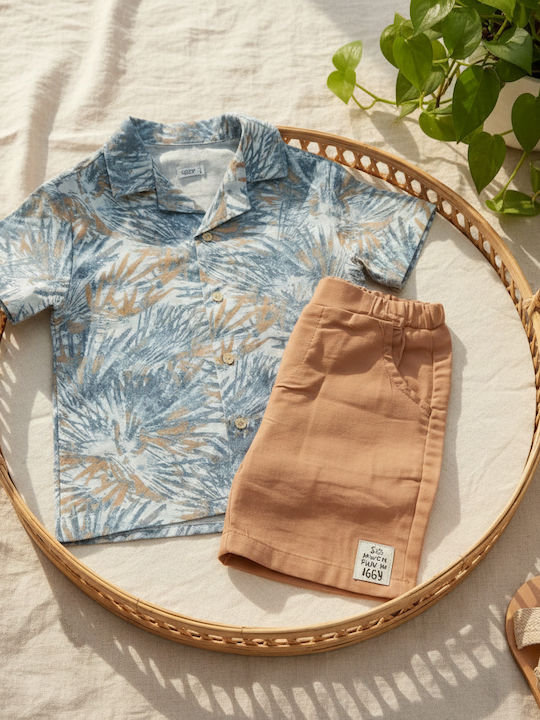 Комплект Зима 2бр Light blue-brown
