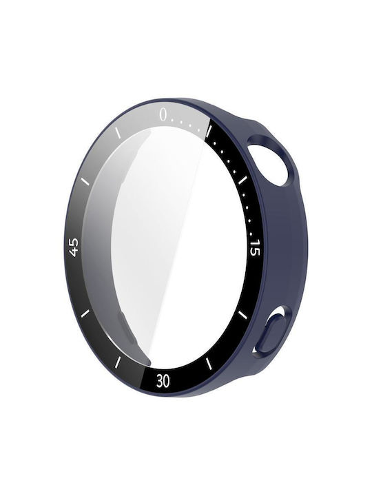 Carcasă de Plastic cu Sticlă în culoarea Albastru pentru Huawei Watch GT 6 41mm