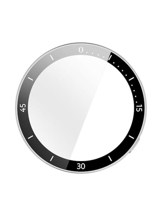 Plastikhülle mit Glas in Silber Farbe für Huawei Watch GT 6 41mm