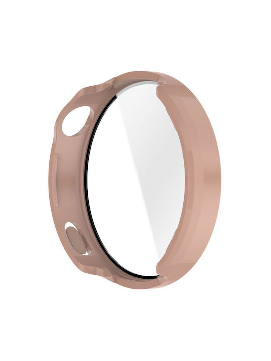 Пластмасов Калъф със Стъкло в Розов цвят за Huawei Watch GT 6 41mm