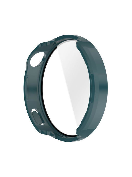 Пластмасов Калъф със Стъкло в Зелен цвят за Huawei Watch GT 6 41mm