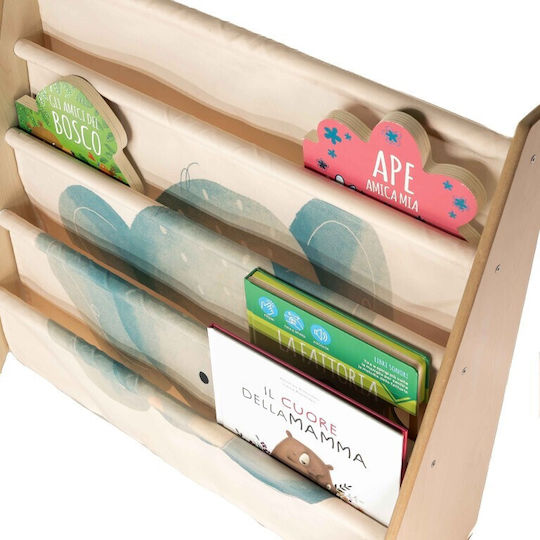 Bibliotecă pardoseală Lemn Bej
