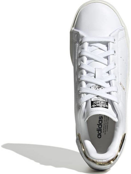 Stan Smith Bonega Flatforms Sneakers Cloud White / Gold Metallic