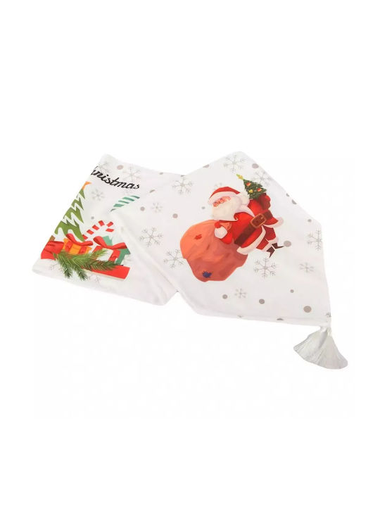 Verk Group Weihnachtlich Tischtuch Läufer Weiß L205xB35cm.