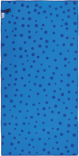 Beauty Home Double-Sided Kids' Beach Towel Art 2263 Blue Microfiber Not Cotton