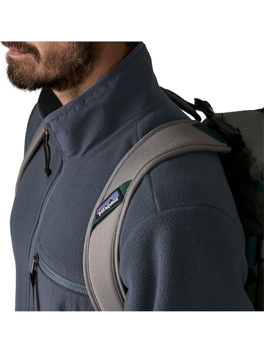 Men's Fleece Cardigan Smolder Blue