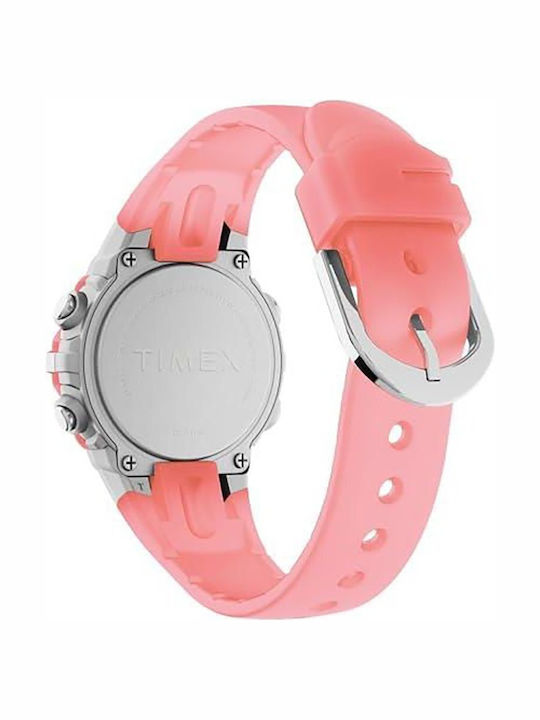 Timex Ρολόι Μπαταρίας με Καουτσούκ Λουράκι Timex Ρολόι Μπαταρίας με Καουτσούκ Λουράκι