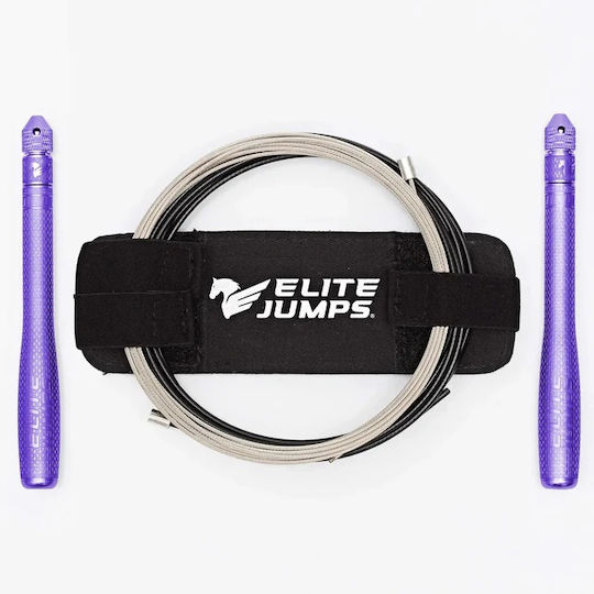 Въже За Скачане Bullet Comp Speed Rope Лилаво Elite Jumps