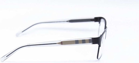 Burberry Plastic Eyeglass Frame Black