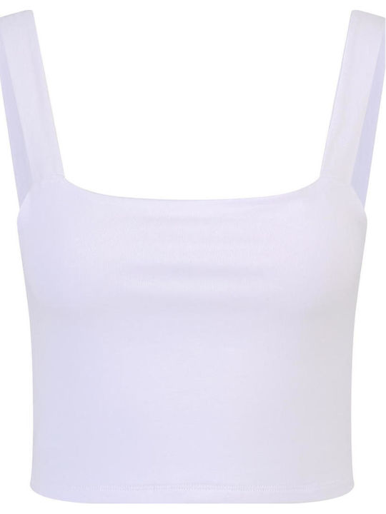 2 Pack Women's Summer Cotton Sleeveless Crop Top Black/White