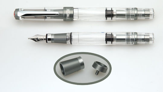 Twsbi Diamond 580 Al R Πένα Καλλιγραφίας Stub 1.1mm Ασημί