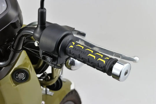 Daytona Γκριπ Ανοιχτά Αντίβαρα Τιμόνι 22mm Μήκος:12,2cm Grippy Grip Tapered 25176